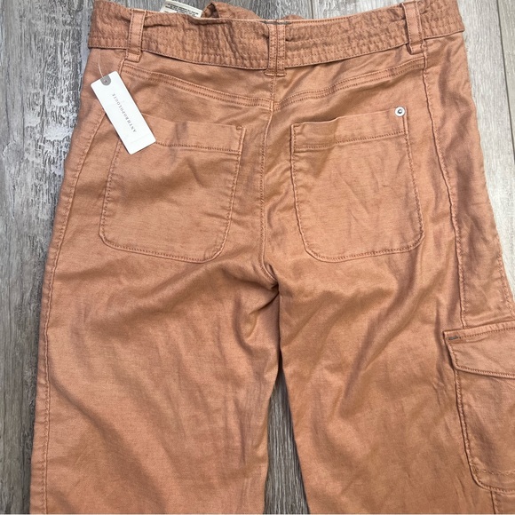 Anthropologie Women's Coral Cropped Pant HEI HEI - Picture 4 of 14